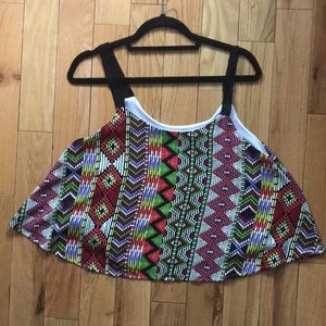 Multicolor Tent Top / Camisole